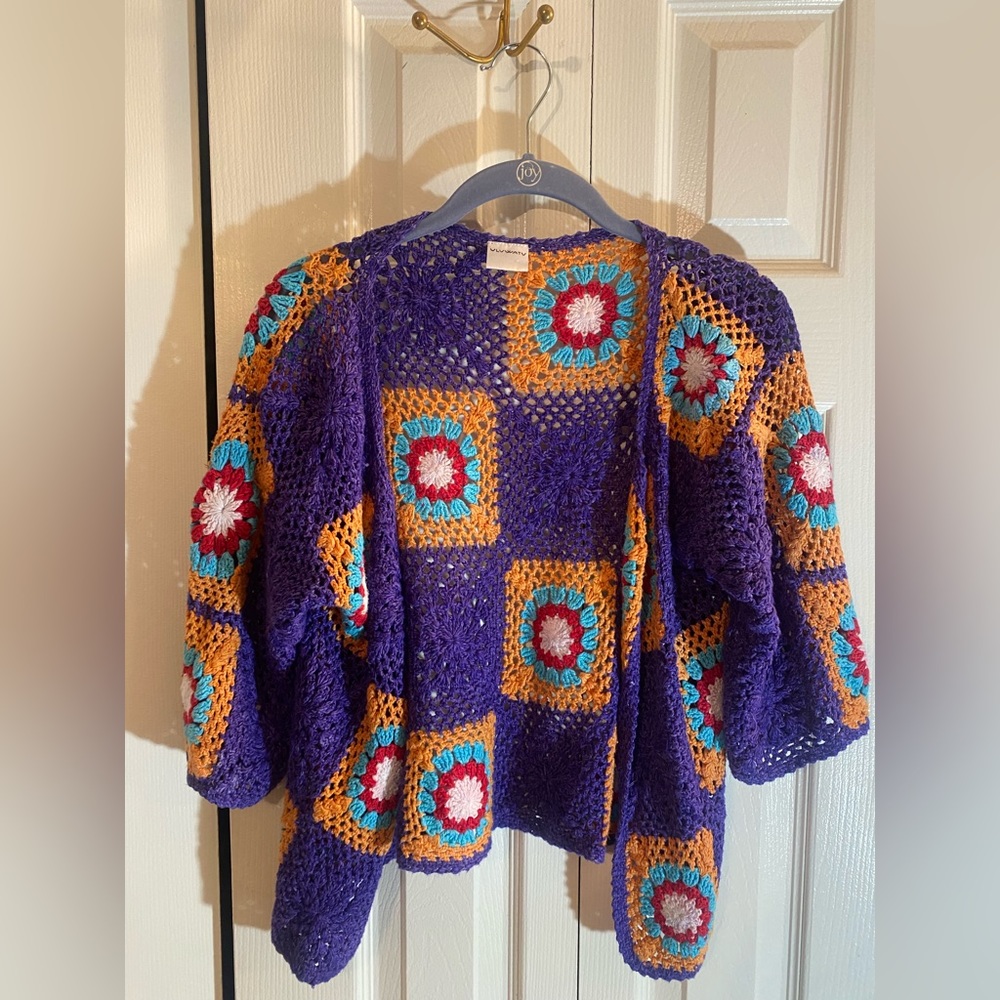 Beautiful crochet cardigan
